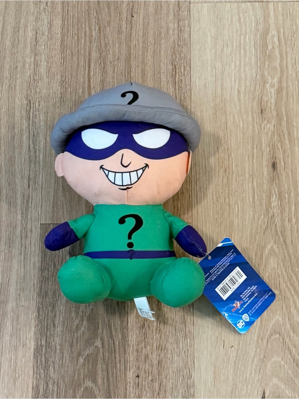 Toy Factory DC Justice League Villains The Riddler Plush NWT Batman Universe